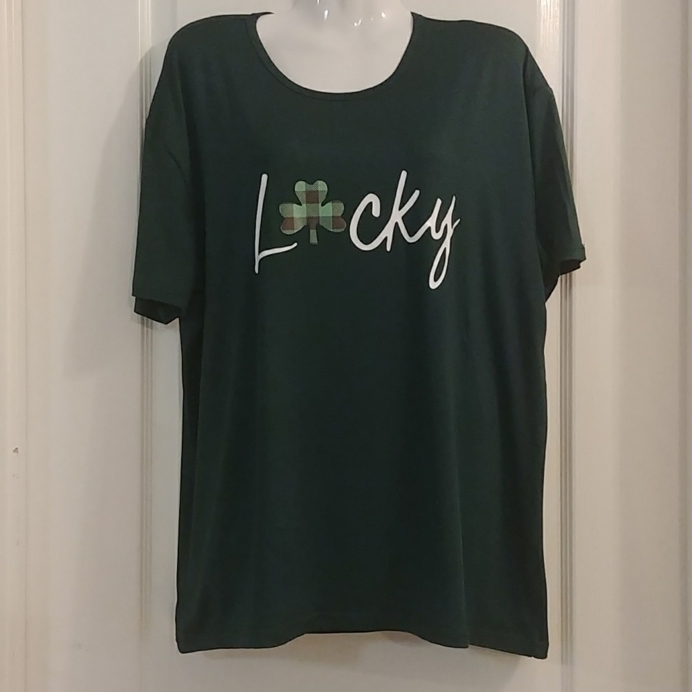 Lucky 🍀 Graphic T-shirt...